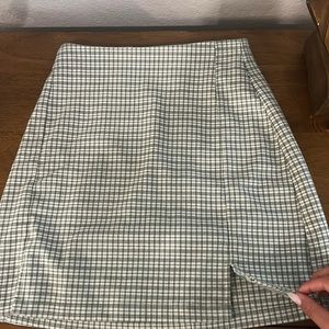 Brandy Plaid Skirt
